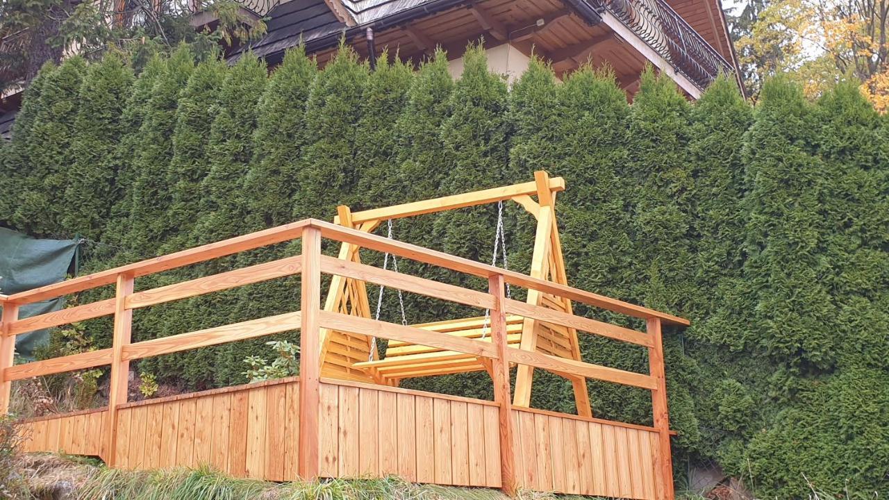 Villa Fortuna - Regionalne Apartamenty & Spa - Sauna, Grill, Jacuzzi Z Widokiem Na Tatry Zakopane Dış mekan fotoğraf