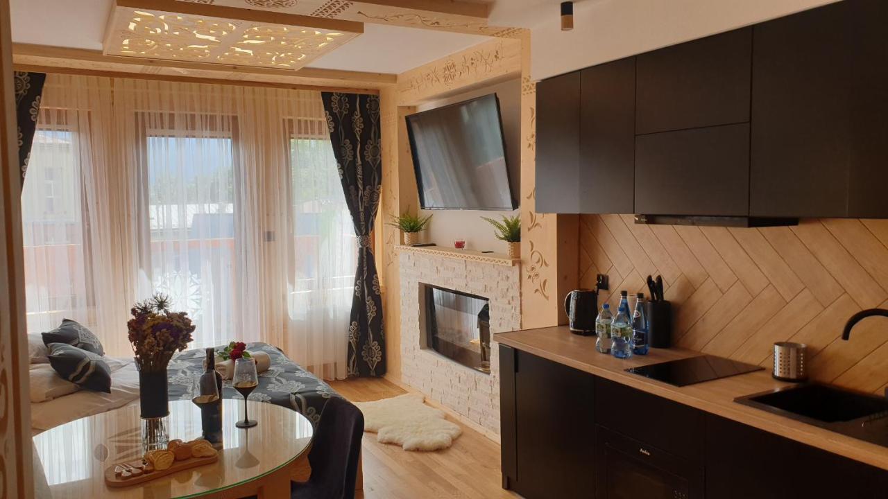Villa Fortuna - Regionalne Apartamenty & Spa - Sauna, Grill, Jacuzzi Z Widokiem Na Tatry Zakopane Dış mekan fotoğraf