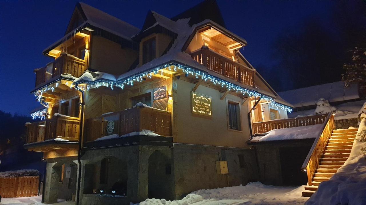 Villa Fortuna - Regionalne Apartamenty & Spa - Sauna, Grill, Jacuzzi Z Widokiem Na Tatry Zakopane Dış mekan fotoğraf